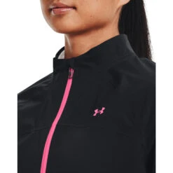 Under Armour Ladies Stormproof 2.0 Waterproof Golf Jacket 1371590 8 Under Armour Ladies Stormproof 2.0 Waterproof Golf Jacket 1371590 -Golf Clothing Store 1371590 001 COLLAR