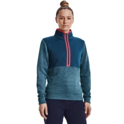 Under Armour Ladies Storm Sweater Golf Fleece 1373636 -Golf Clothing Store 1373636 437 FC
