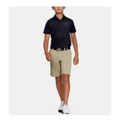 Under Armour Junior Performance Textured Golf Polo 2.0 1342083 -Golf Clothing Store Armour Junior Performance Textured Golf Polo 1342083 6