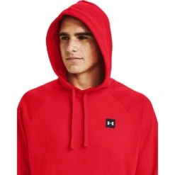 Under Armour Rival Fleece Golf Hoodie 1357092 -Golf Clothing Store Armour Rival Fleece Golf Hoodie 18