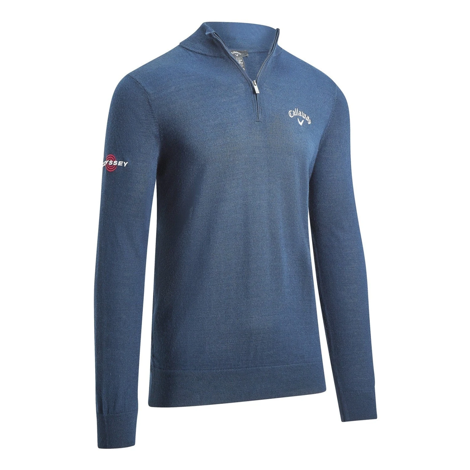 Callaway Blended Merino 1/4 Zip Golf Sweater CGGF80M1 1 Callaway Blended Merino 1/4 Zip Golf Sweater CGGF80M1