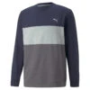 Puma Cloudspun Colourblock Crew Neck Golf Mid Layer 535458