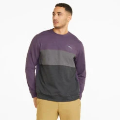Puma Cloudspun Colourblock Crew Neck Golf Mid Layer 535458 7 Puma Cloudspun Colourblock Crew Neck Golf Mid Layer 535458 -Golf Clothing Store CLOUDSPUN Colourblocked Crew Neck Golf Sweatshirt Men 7d3789fa 36ec 46e9 a22f 7b241411fb5f