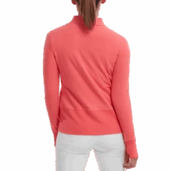 FootJoy Ladies Full Zip Fleece Golf Mid Layer 88468 8 FootJoy Ladies Full Zip Fleece Golf Mid Layer 88468 -Golf Clothing Store FJ 88468 03