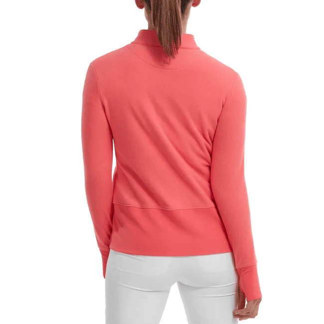 FootJoy Ladies Full Zip Fleece Golf Mid Layer 88468 4 FootJoy Ladies Full Zip Fleece Golf Mid Layer 88468 - Image 4
