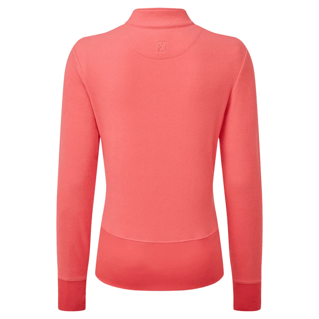 FootJoy Ladies Full Zip Fleece Golf Mid Layer 88468 3 FootJoy Ladies Full Zip Fleece Golf Mid Layer 88468 - Image 3