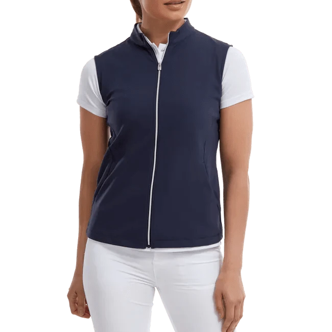 FootJoy Ladies Full Zip Golf Vest 88508 5 FootJoy Ladies Full Zip Golf Vest 88508 - Image 5