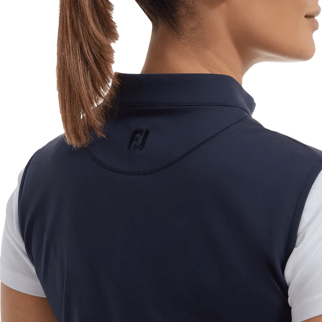 FootJoy Ladies Full Zip Golf Vest 88508 2 FootJoy Ladies Full Zip Golf Vest 88508 - Image 2