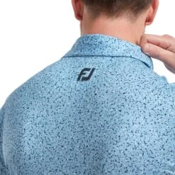 Footjoy Granite Print Lisle Golf Shirt 88417 -Golf Clothing Store Footjoy Granite Print Lisle Golf Shirt 2