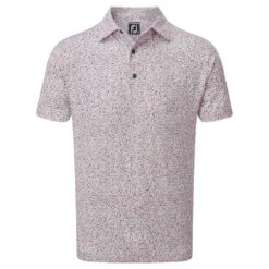 Footjoy Granite Print Lisle Golf Shirt 88416
