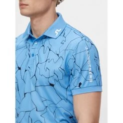 J.Lindeberg J. Lindeberg Tour Tech Print Golf Polo Shirt GMJT03921 -Golf Clothing Store GMJT03921 O073 f ForscreenuseJPG dpi150