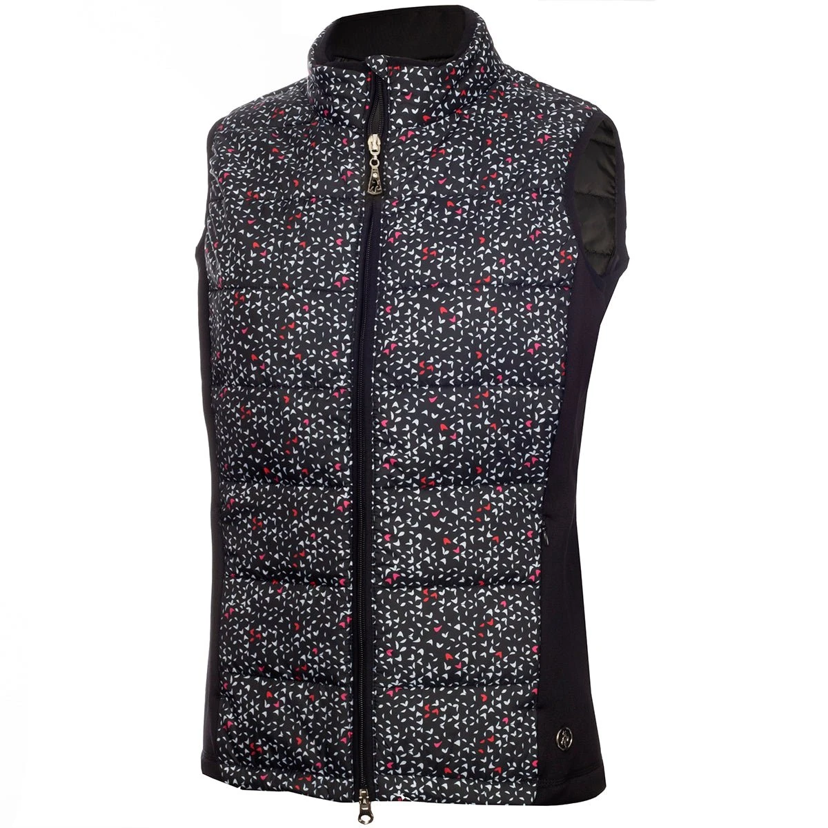 Green Lamb Ladies Maggie Padded Printed Golf Gilet AG22950 1 Green Lamb Ladies Maggie Padded Printed Golf Gilet AG22950