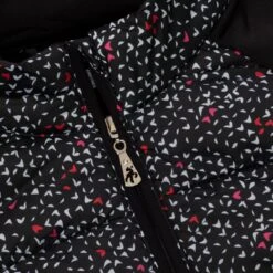 Green Lamb Ladies Maggie Padded Printed Golf Jacket AG22952 7 Green Lamb Ladies Maggie Padded Printed Golf Jacket AG22952 -Golf Clothing Store Green Lamb Ladies Maggie Padded Printed Golf Jacket AG22952 3