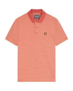 Lyle & Scott Microstripe Golf Polo Shirt SP1464GC -Golf Clothing Store Lyle Scott Microstripe Golf Polo Shirt SP1464GC 3