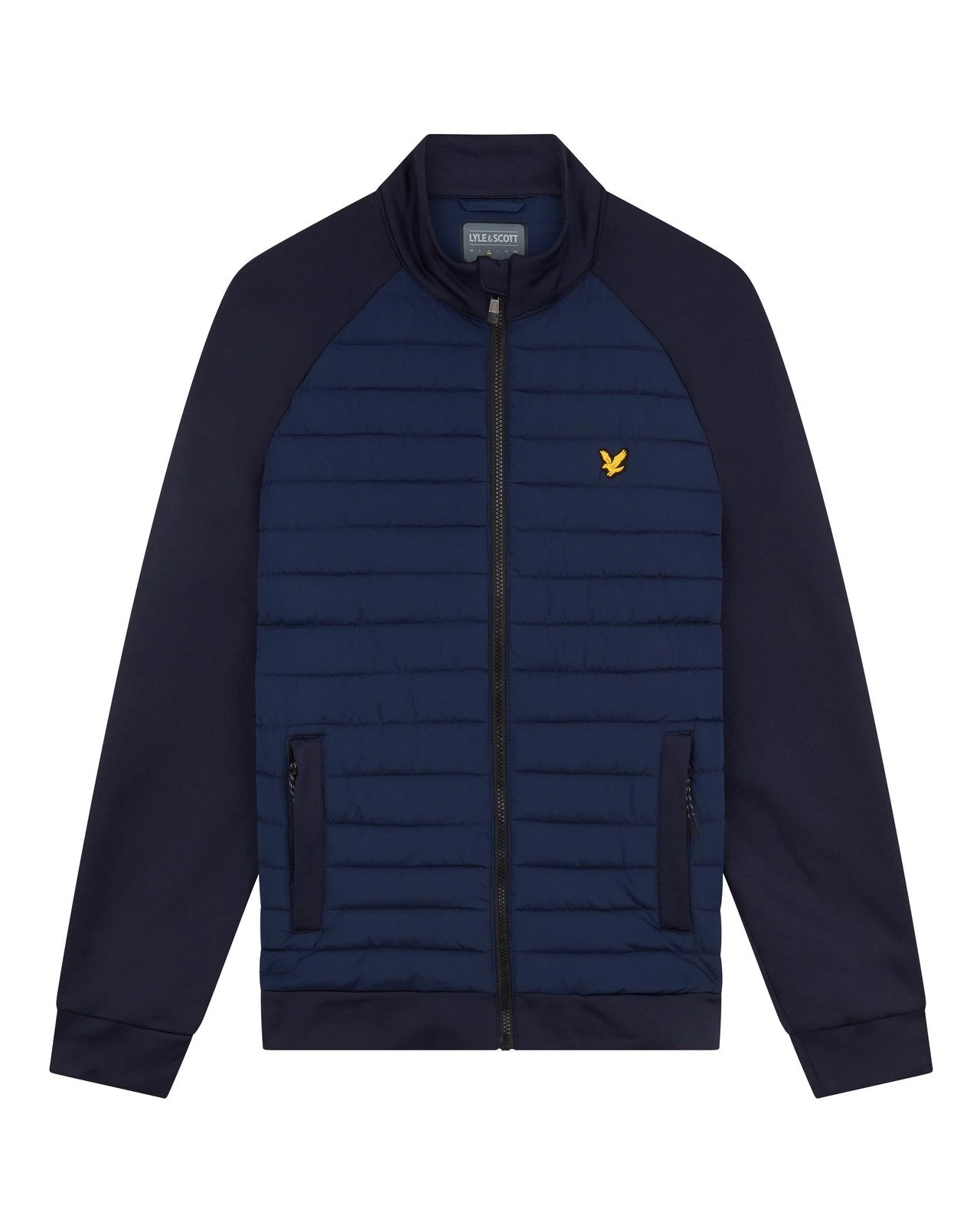 Lyle & Scott Quilted Hybrid Golf Fleece JK1562GC 4 Lyle & Scott Quilted Hybrid Golf Fleece JK1562GC - Image 4