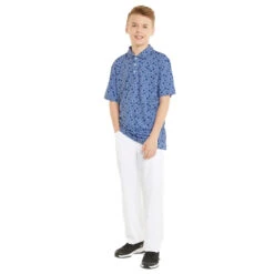 Puma Junior Mattr Beach Trip Golf Polo Shirt 537260 5 Puma Junior Mattr Beach Trip Golf Polo Shirt 537260 -Golf Clothing Store Mattr Beach Trip Golf Polo Shirt Youth 1