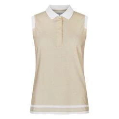 Rohnisch Ladies Sleeveless Deni Golf Polo Shirt 111522