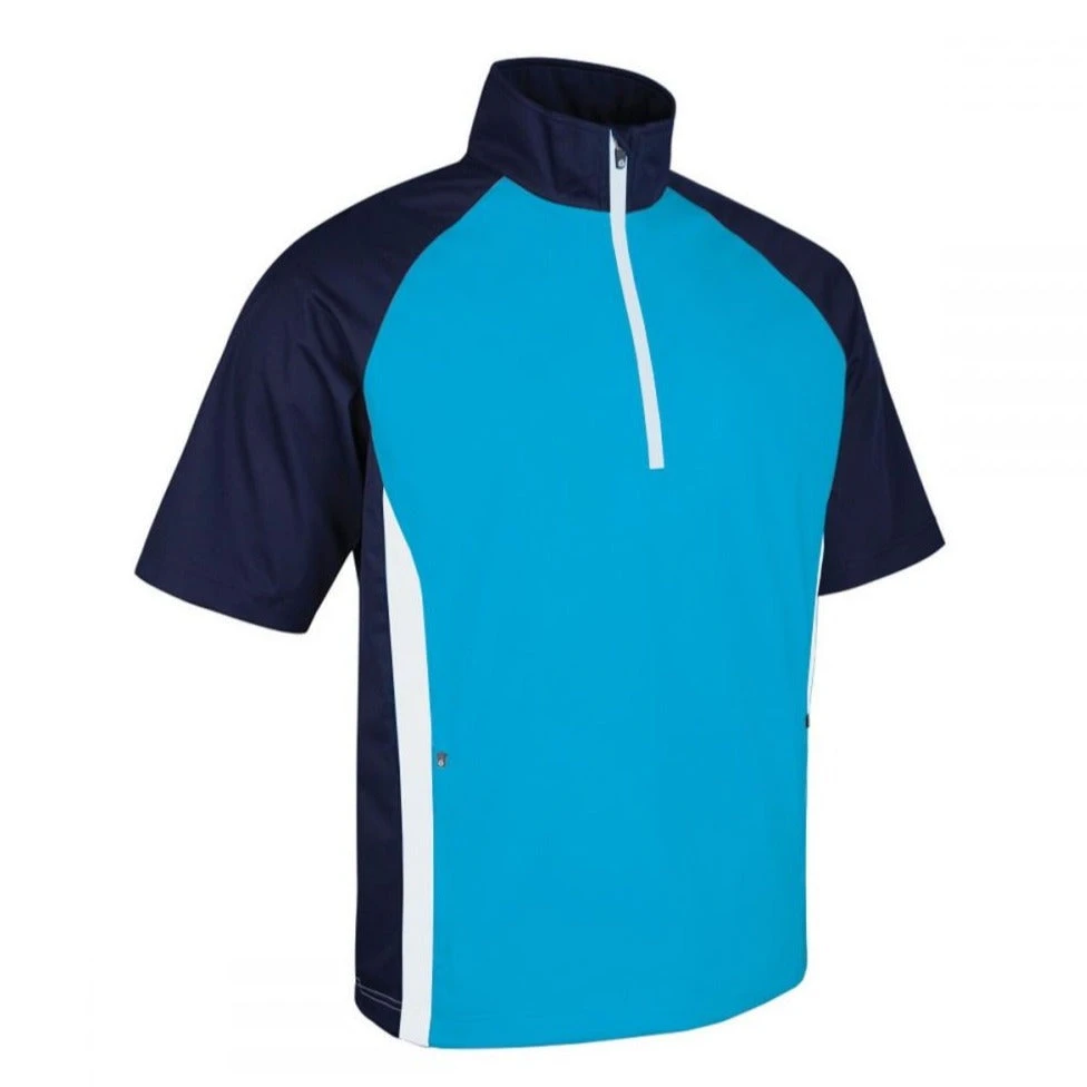 Sunderland Himalayas 1/2-Zip Short Sleeve Golf Wind Top SUNMW38 1 Sunderland Himalayas 1/2-Zip Short Sleeve Golf Wind Top SUNMW38