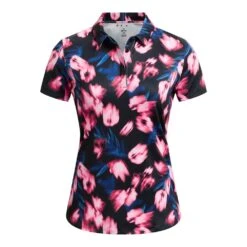 Under Armour Ladies Zinger Blur Golf Shirt 1373638