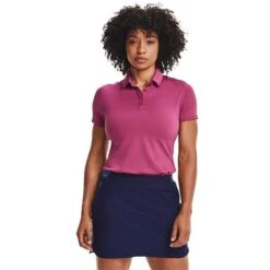 Under Armour Ladies Zinger Golf Shirt 1363949 -Golf Clothing Store Under Armour Ladies Zinger Golf Shirt 1363949 9