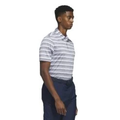 Adidas 2-Colour Stripe Golf Polo Shirt IA5444 -Golf Clothing Store adidas 2 Colour Stripe Golf Polo Shirt IA5444 1