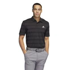 Adidas 2-Colour Stripe Golf Polo Shirt HI5180 -Golf Clothing Store adidas Colour Stripe Golf Polo Shirt HI 1