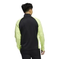 Adidas Colourblock Primegreen 1/4 Zip Golf Top HC5572 -Golf Clothing Store adidas Colourblock Primegreen Zip Golf Top HC 3