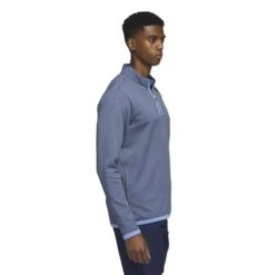 Adidas Microdot 1/4 Zip Golf Mid Layer HS7588 -Golf Clothing Store adidas Microdot 1 4 Zip Golf Midlayer HS7588 9