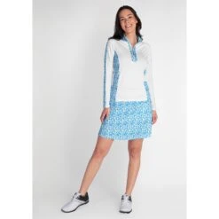 Green Lamb Ladies Kaz Long Sleeve Golf Top SG22927 9 Green Lamb Ladies Kaz Long Sleeve Golf Top SG22927 -Golf Clothing Store image324964005